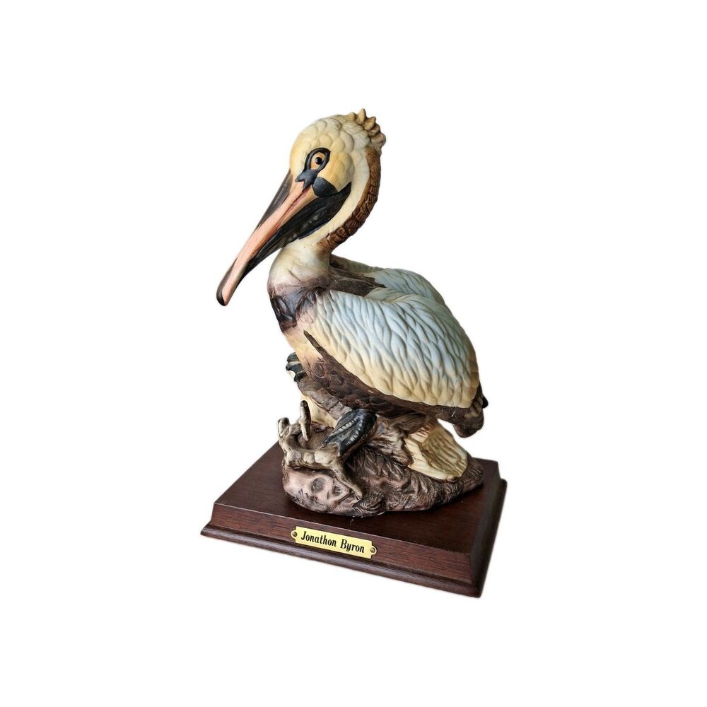 Vintage, J. Byron Porcelain Pelican